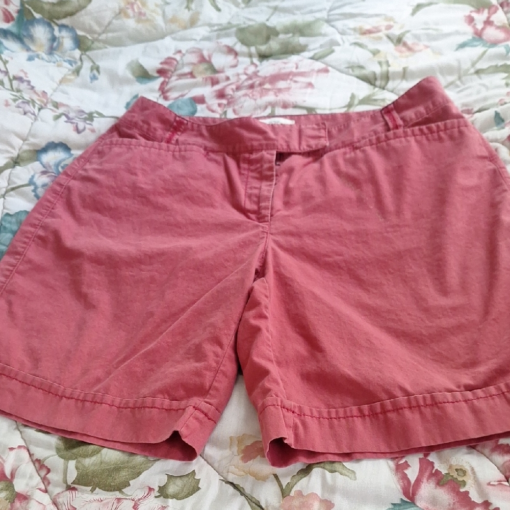 LOFT Coral Women's Bermuda Shorts
